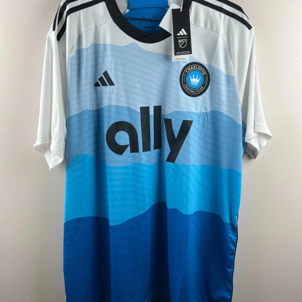 Wilfried Zaha Adidas Charlotte FC‎ Authentic Home Soccer Jersey 2XL